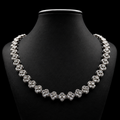 ICED CLOVER NECKLACE (Moissanite)