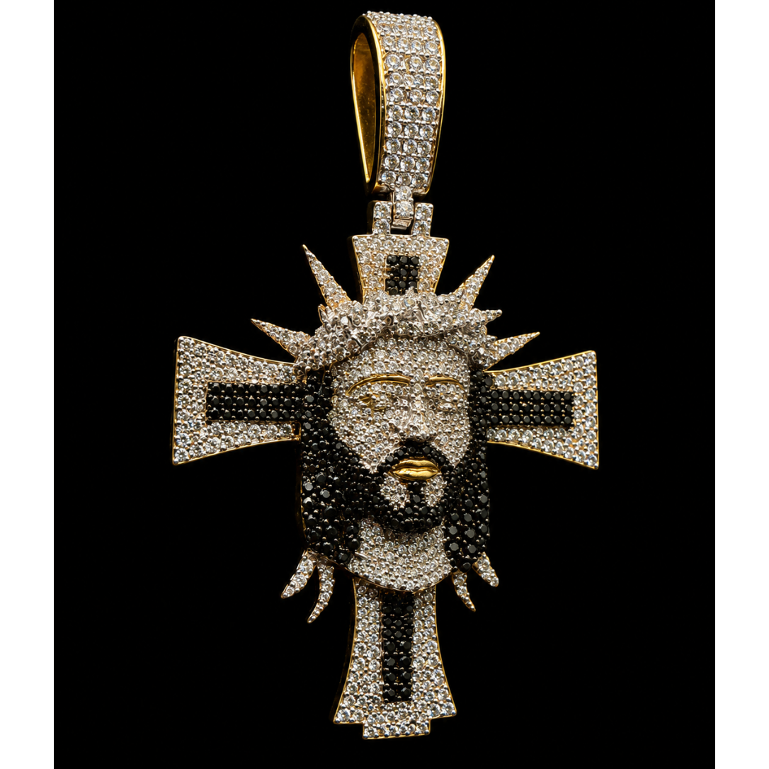 "HEAD OF THE CROSS" (Moissanite)
