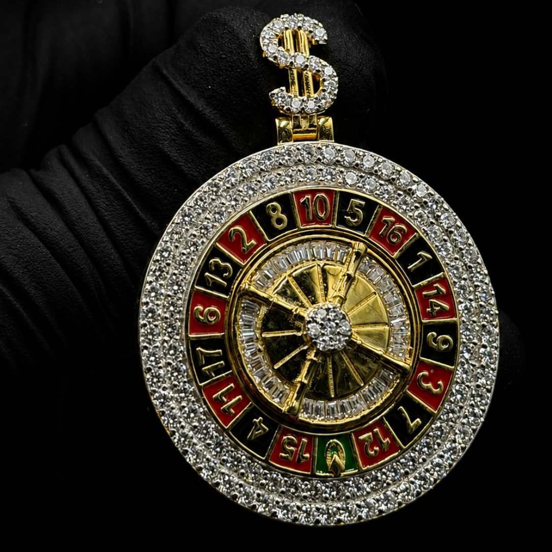"PLAY THE WHEEL" (Moissanite)