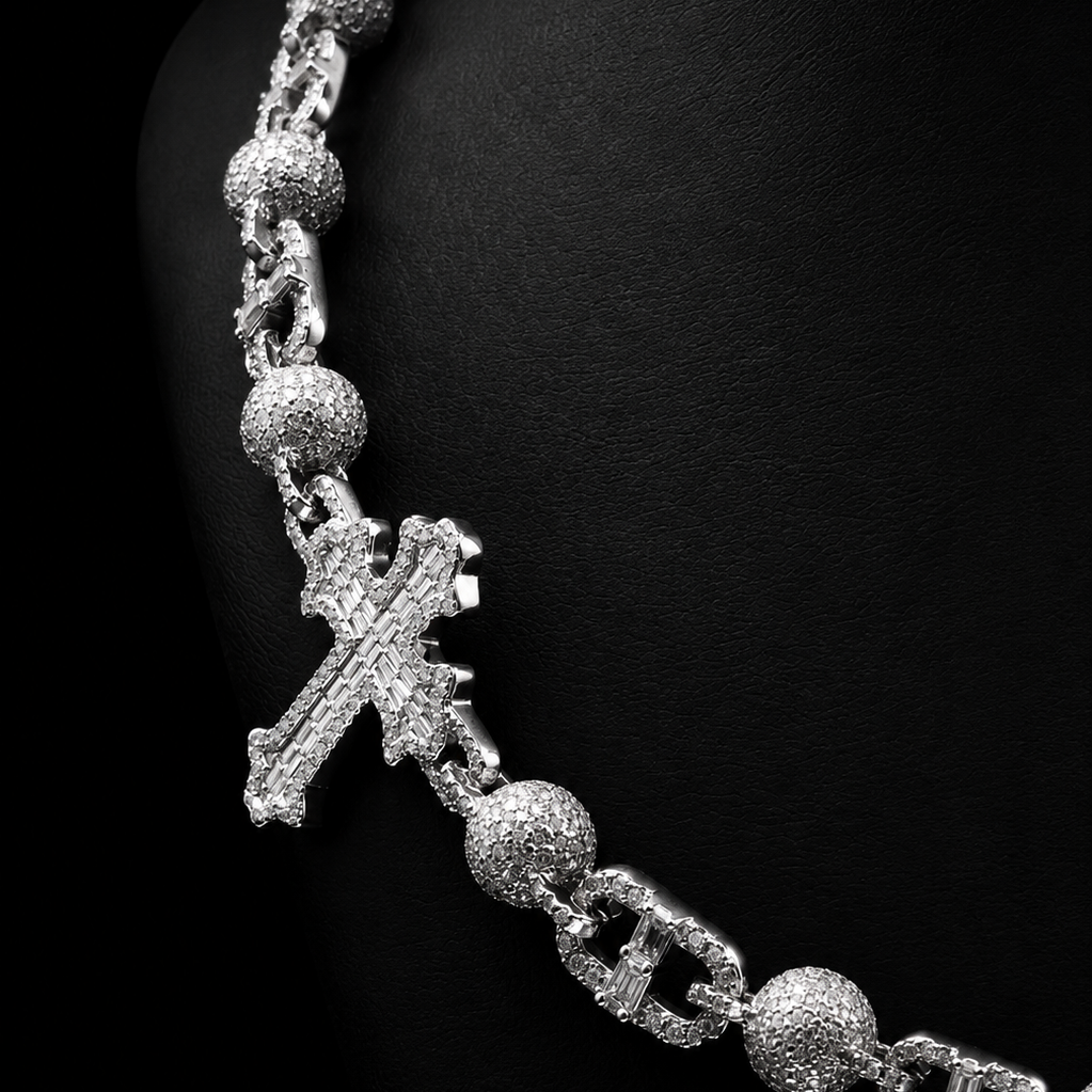 EXOTIC CROSS LINK (MOISSANITE)