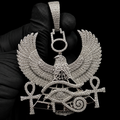 "THE PHARAOH’S GUARDIAN" (Moissanite)