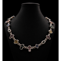 FRUITY PEBBLE CHARM NECKLACE (Moissanite)