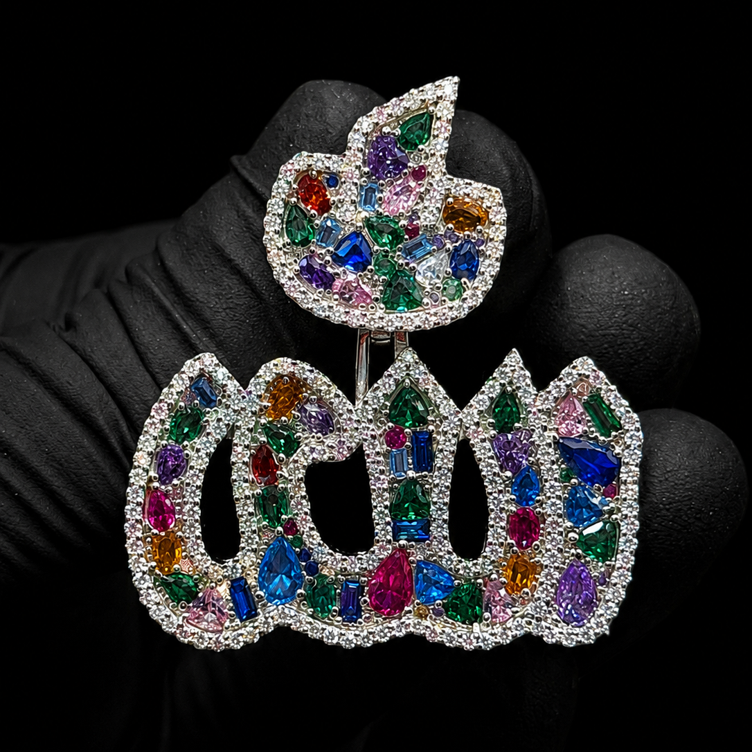 FRUITY PEBBLE "GOD" PIECE (Moissanite)