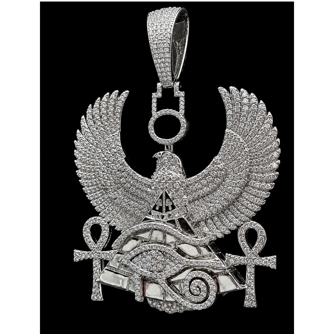 "THE PHARAOH’S GUARDIAN" (Moissanite)