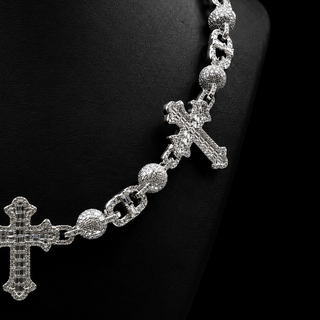 EXOTIC CROSS LINK (MOISSANITE)