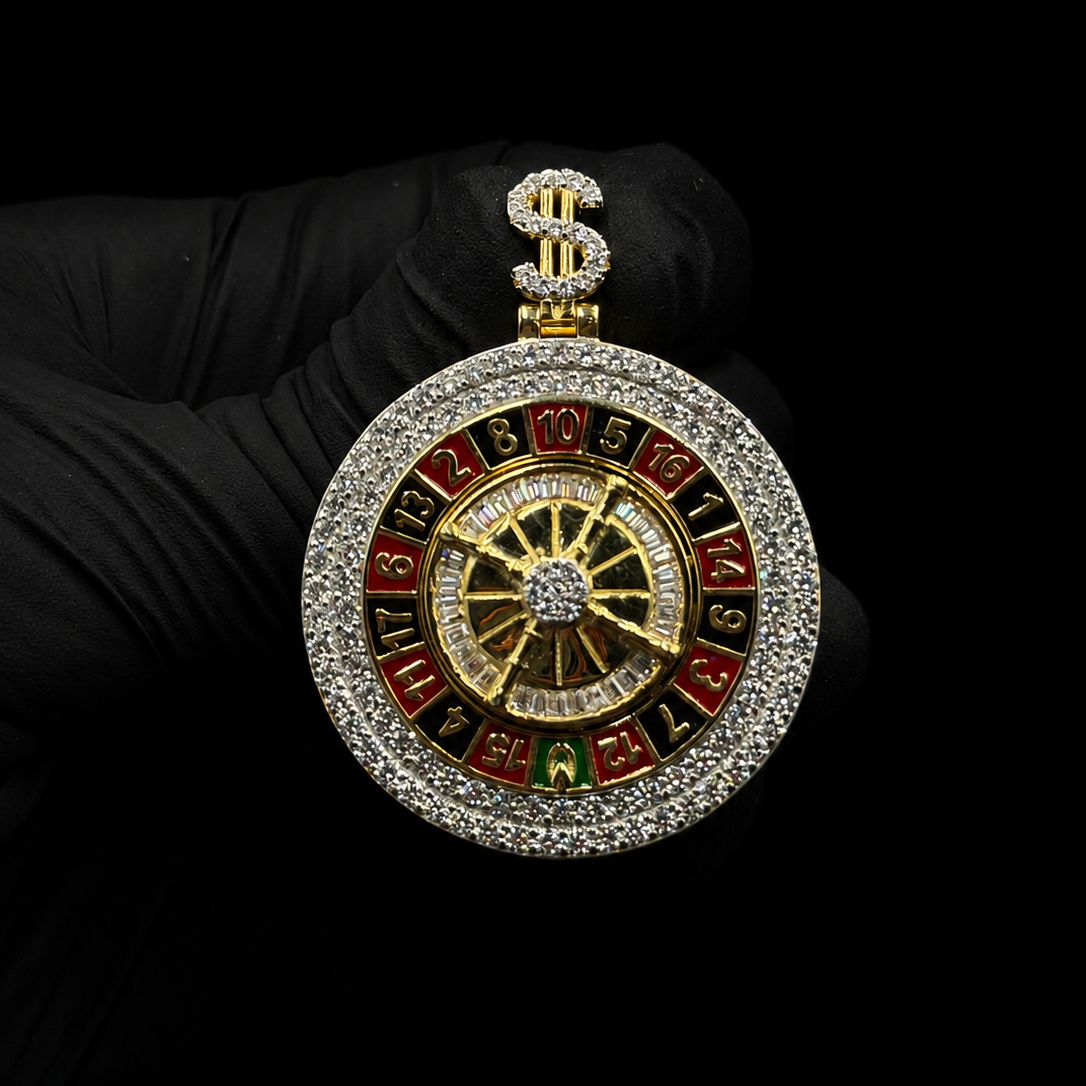 "PLAY THE WHEEL" (Moissanite)