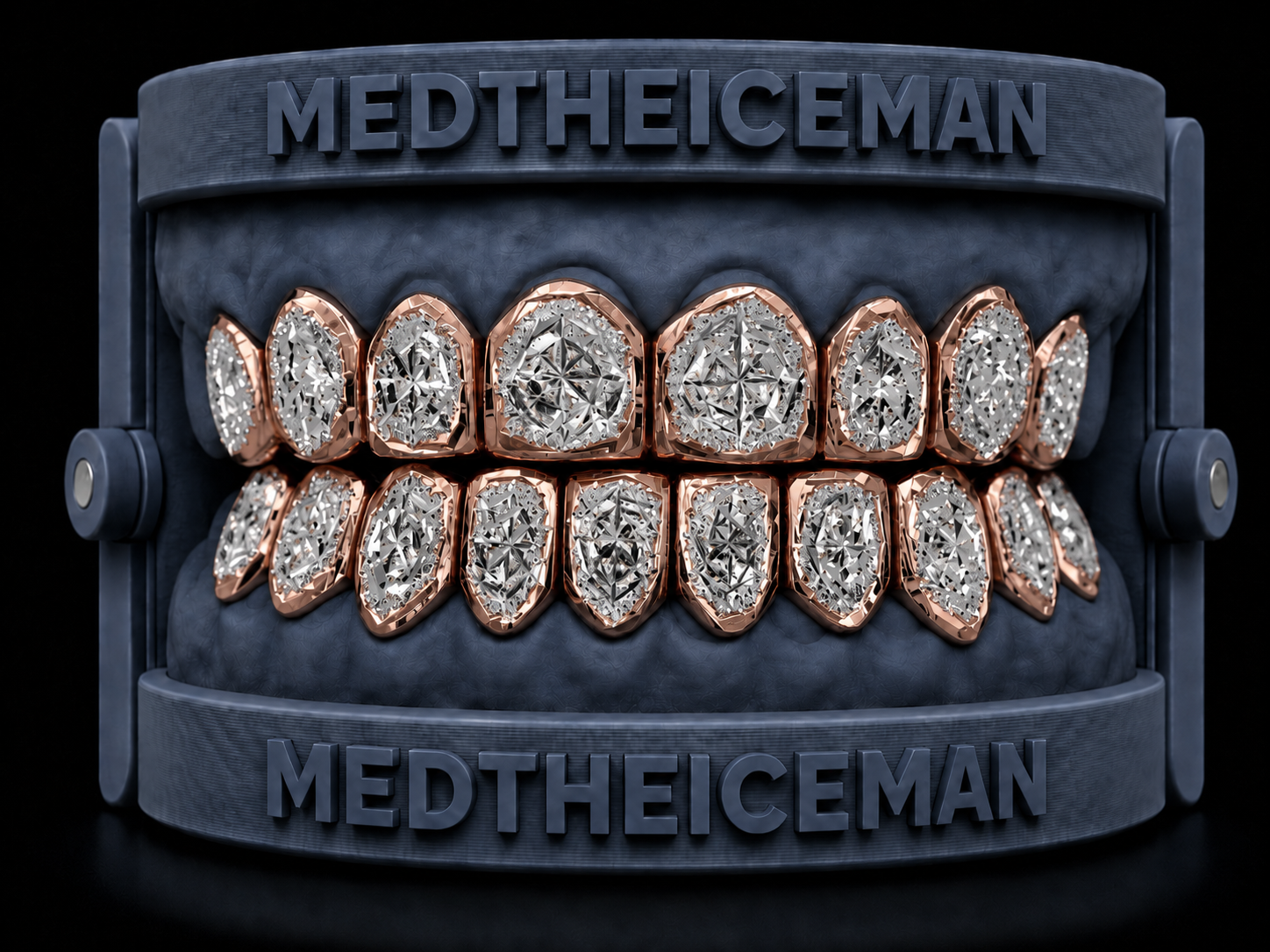 Spyder Cut + Dust Grillz Solid Silver