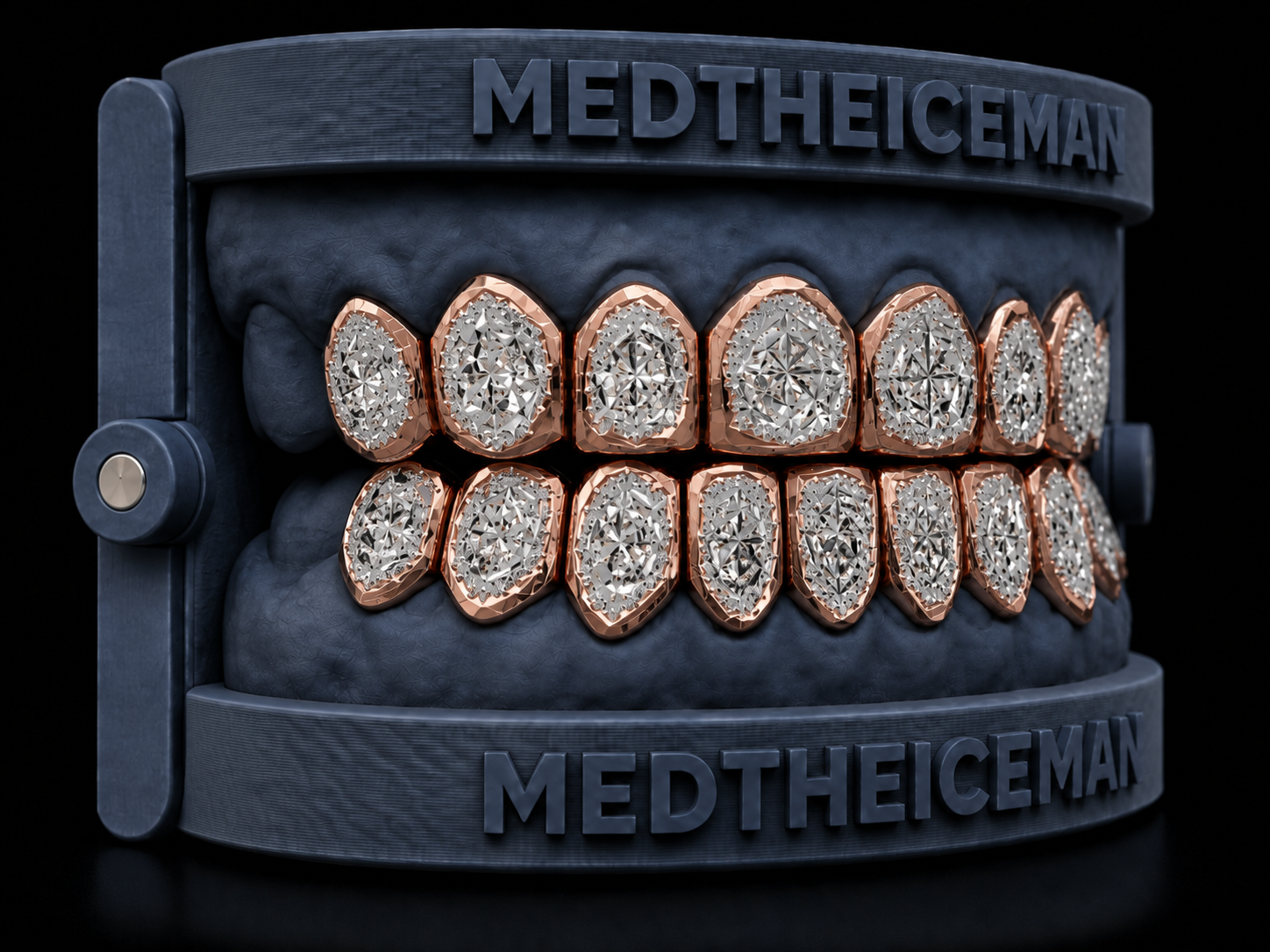 Spyder Cut + Dust Grillz Solid Silver